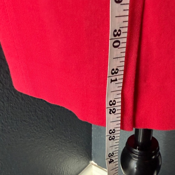 Banana Republic Elegant Red Sleeveless Dress - Picture 5 of 6